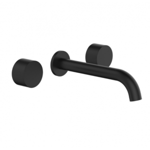 Tana Matte Black Lead Free Basin / Bath Tap Set